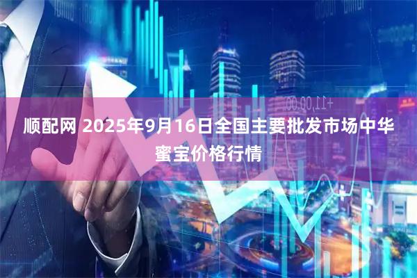 顺配网 2025年9月16日全国主要批发市场中华蜜宝价格行情