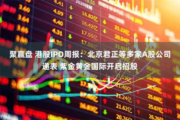 聚赢盘 港股IPO周报：北京君正等多家A股公司递表 紫金黄金国际开启招股